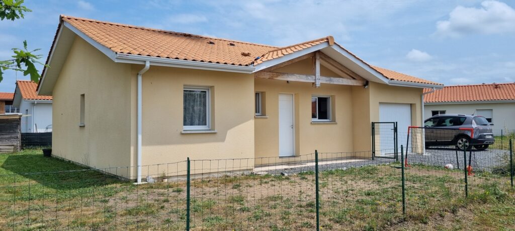 Contemporaine pontenx les forges primo accédant lotissement lac centre ville calme contemporaine